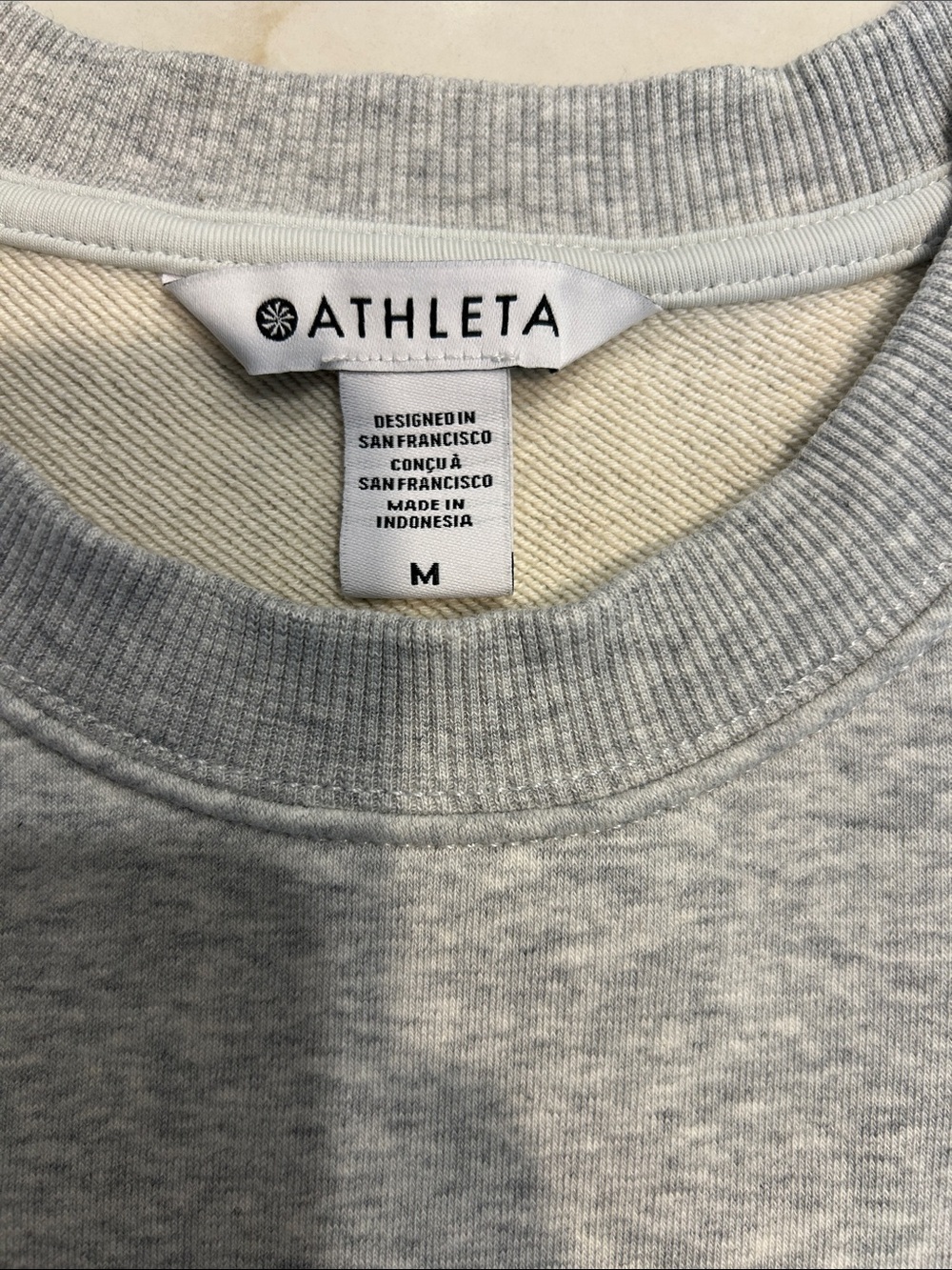 New Athleta Heavyweight Terry Dolman Tee - Picture 5 of 8